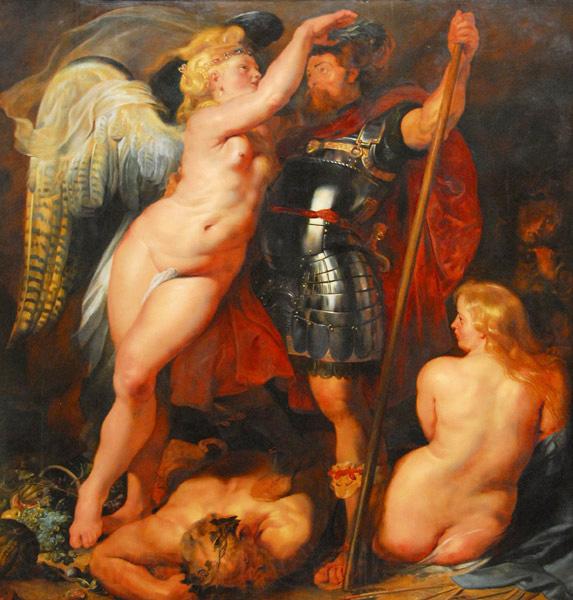 Peter Paul Rubens Crowning of the Hero France oil painting art